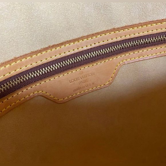 Louis Vuitton Babylone Tote Preloved With Certificate Of Authenticity - Picture 13 of 15